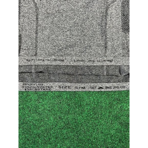 Fera Grey / Black Active‎ Long Sleeve Top Shirt Women's Size S / M - Picture 5 of 5